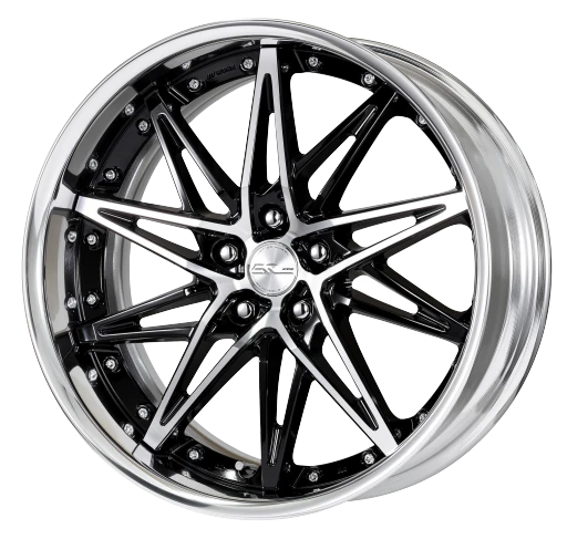 Work Schwert Sg1 5x115 19x7.5+45 O Disk Black Cut Clear