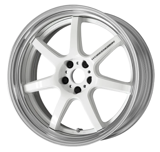 Work T7r 2P 5x115 18x12.5 +18 WHITE