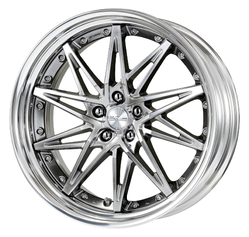Work Schwert Sg1 5x100 21x9+12 R Disk Glim Silver
