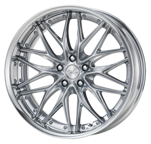 Work Schwert Quell 5x108 20x10+30 A Disk Silky Rich Silver