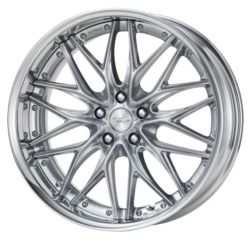 Work Schwert Quell 5x112 20x9+38 A Disk Silky Rich Silver