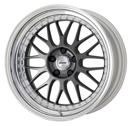 Work Meister M1 3p 5x108 18x14-61 H Disk Matte Gunmetal