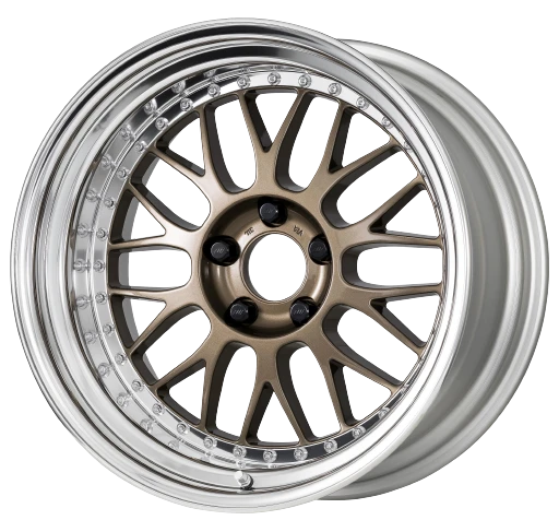 Work Meister M1 3p 5x112 16x7+33 A Disk Titanium Gold