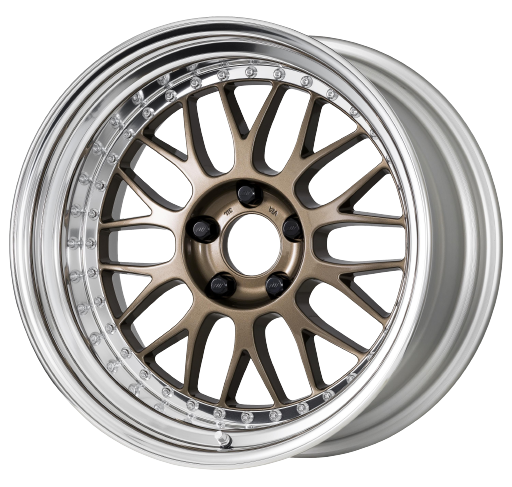 Work Meister M1 3p 5x114.3 18x8+38 O Disk Titanium Gold