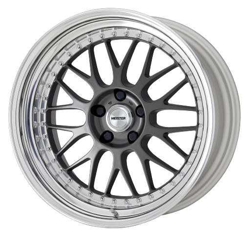 Work Meister M1 3p 5x114.3 19x12+1 L Disk Matte Gunmetal