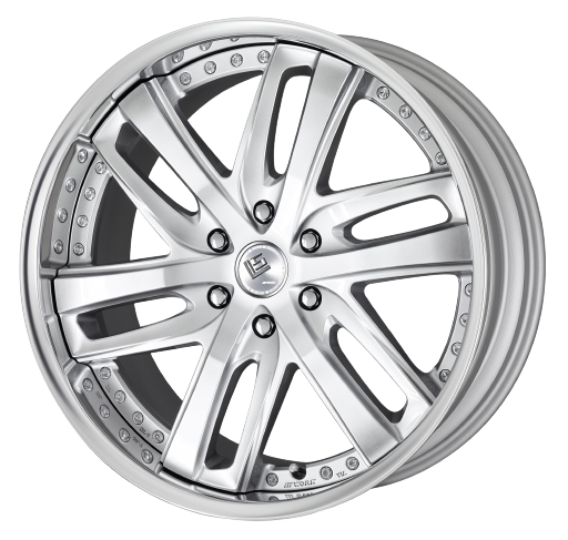 Work Ls Brightring Suv 5x150 24x8.5+33 O Disk Calm Silver