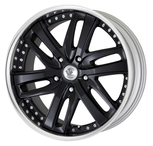 Work Ls Brightring Suv 5x150 20x9+-22 O Disk Matte Black