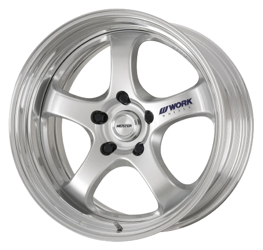 Work Meister S1R 5x120 18x7.5+45 O Disk Feinheit Silver II