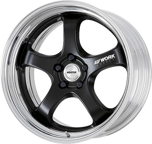 Work Meister S1R 5x112 18x8.5+12 R Disk Matte Black