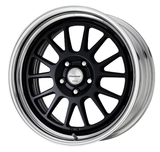 Work Seeker Fx 5x112 16x6.5+45 A Disk Matte Black