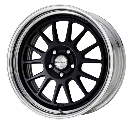 Work Seeker Fx 5x115 18x10+45 R Disk Matte Black