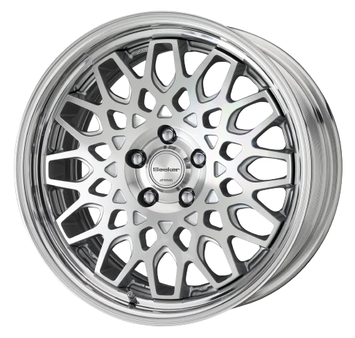 Work Seeker Cx 4x100 17x9.5+12 O Disk Matte Silver Polish