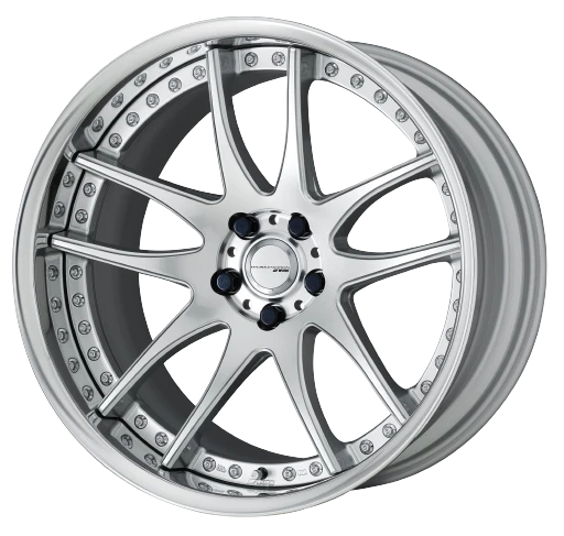 Work Emotion Cr 3P 5x100 20x10.5-43 A Disk Burning Silver