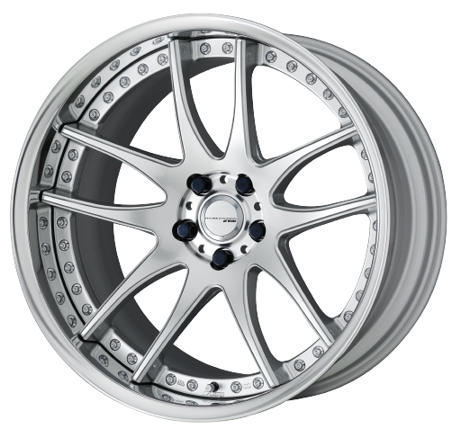 Work Emotion Cr 3P 5x108 20x14.5+5 R Disk Burning Silver