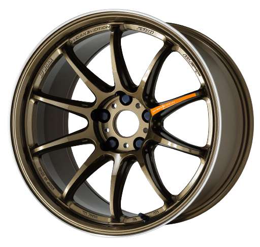 Work Emotion Zr10 5x105 17x7 +38 Titanium Diamond Lip Cut