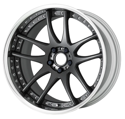 Work Emotion Cr 3P 5x108 20x9.5+43 R Disk Matte Gunmetal