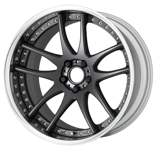 Work Emotion Cr 3P 5x120.65 20x9.5-33 R Disk Matte Gunmetal