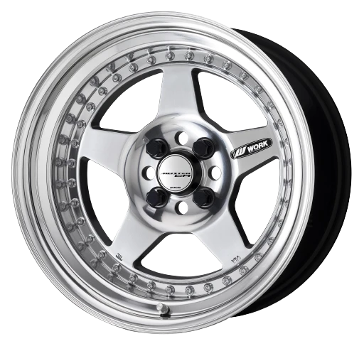 Work Meister Cr01 5x114.3 15x6+22 A Disk Bright Buff Finish