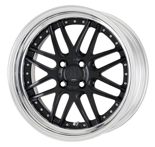 Work Rizaltado Mesh 4x100 17x9+38 O Disk Matte Black