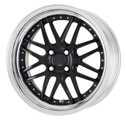 Work Rizaltado Mesh 4x100 17x9+30 O Disk Matte Black