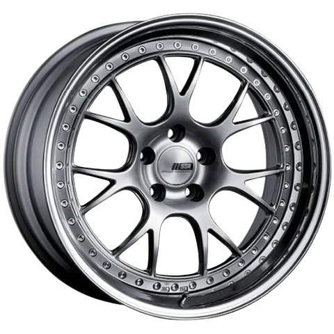 SSR Professor MS3 5x100 18X10.5+-8 SL Disk Titan Silver