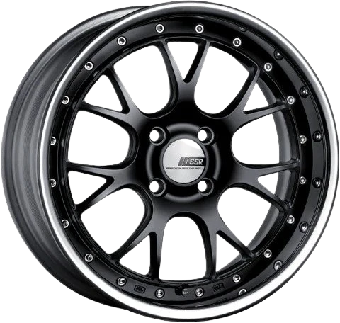 SSR Professor MS3R 5x112 17X9.5 30 SL Disk Flat Black