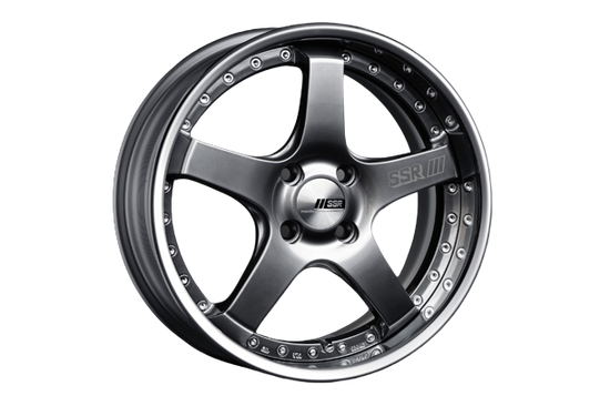 SSR Professor SP4R 4X100 17X6.5+18 SL Disk Titan Silver