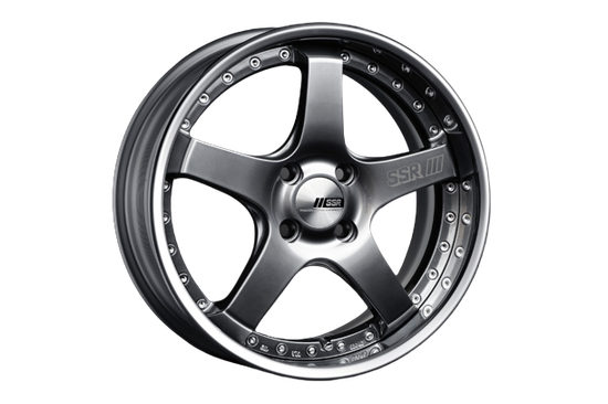 SSR Professor SP4R 4X100 17X10+-1 SL Disk Titan Silver