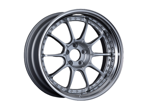 SSR Professor SP5 5x112 18X8.5+43 NR Disk High Bright Silver