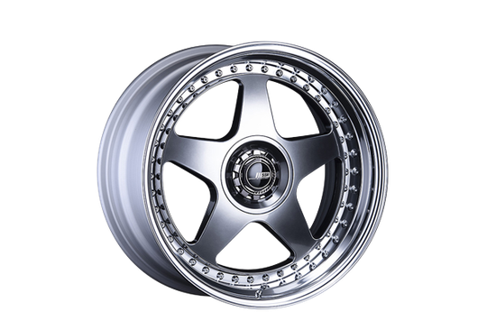 SSR Professor SP6 5x108 18X10-1 SL Disk Titan Silver