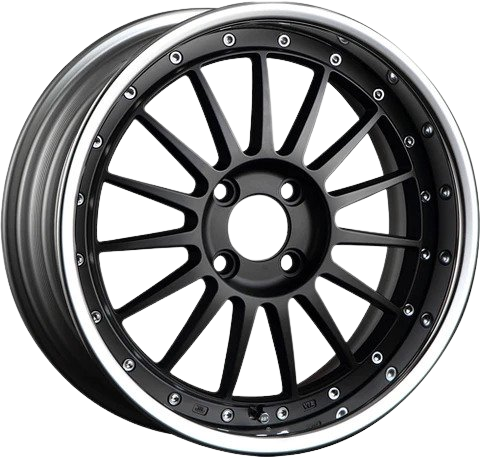 SSR Professor TF1R 5x112 17X8.5+43 SL Disk Flat Black