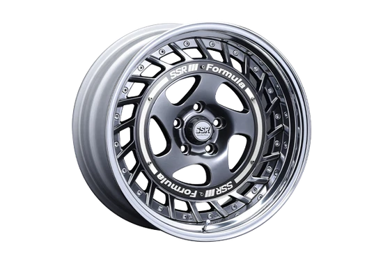 FORMULA AERO SPOKE 5X100 18X7.5+22 MD Disk Titan Silver
