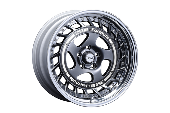FORMULA AERO SPOKE 5X100 19X7+6 HP Disk Titan Silver