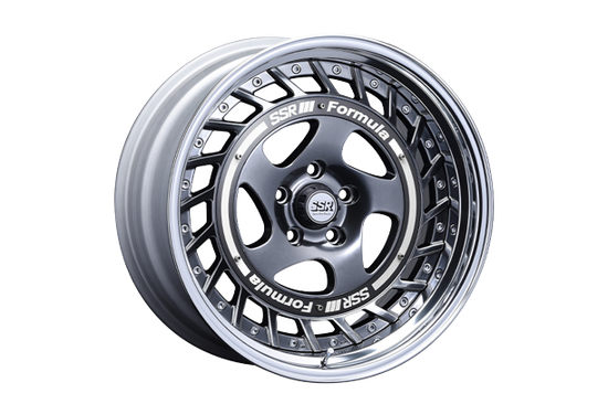 FORMULA AERO SPOKE 5x112 18X7+16 MD Disk Titan Silver