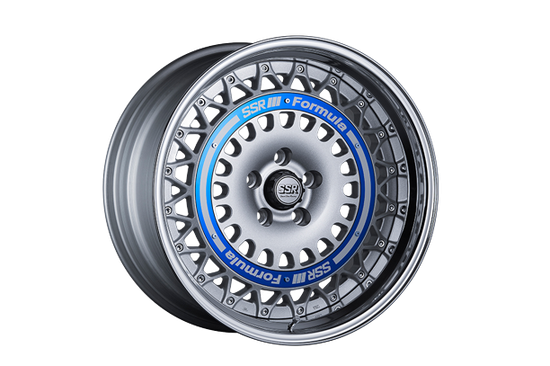 FORMULA AERO MESH 5X100 18X9.5+18 SL Disk Titan Silver