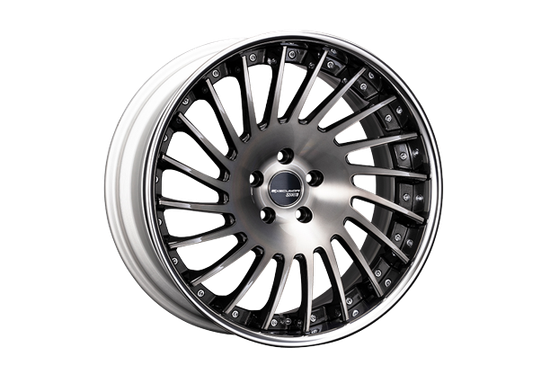 SSR CV05 5X112 21X10+11 SCSL Disk Galaxy Clear Black