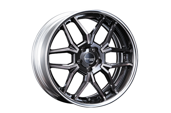 SSR EX06 5x112 19X10+0 SL Disk  Galaxy Clear Black