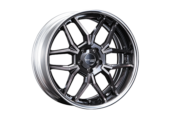 SSR EX06 5x114.3 19X8.5+30 SL Disk  Galaxy Clear Black
