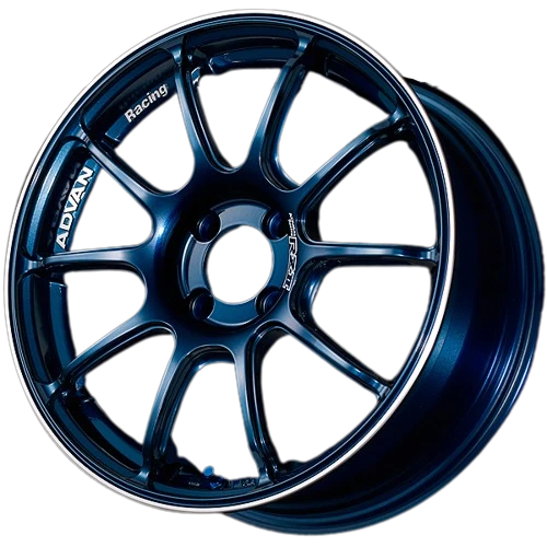 Advan RZ II 5x112 19x8.0+48 Racing Indigo Blue and Ring