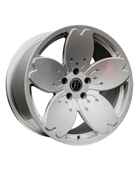 Heritage Wheel Sakura MonoC 5X100 18x9.5+22 Silver