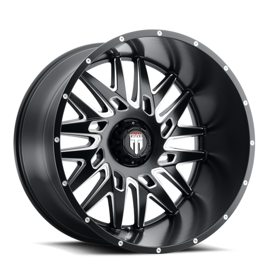 American Truxx Dna AT184 5x139.7 22x12-44 Black/Milled