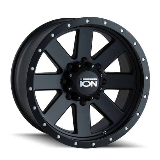 Ion Type 134 5x127 20x9+0 Matte Black/Black Beadlock