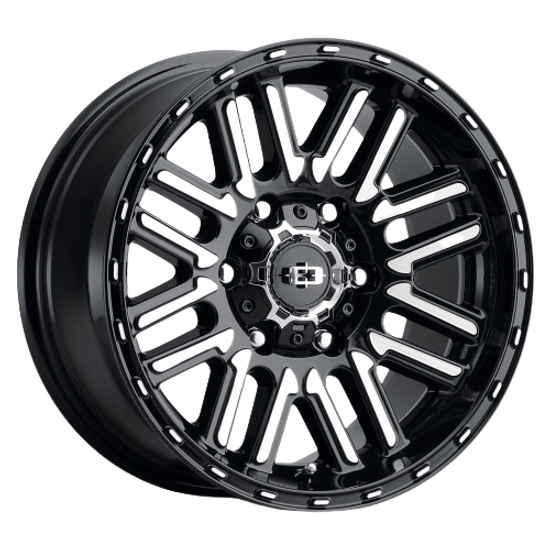 Vision Off-Road 348 Nexus 5x139.7 16x8+0 Gloss Black Machined Face