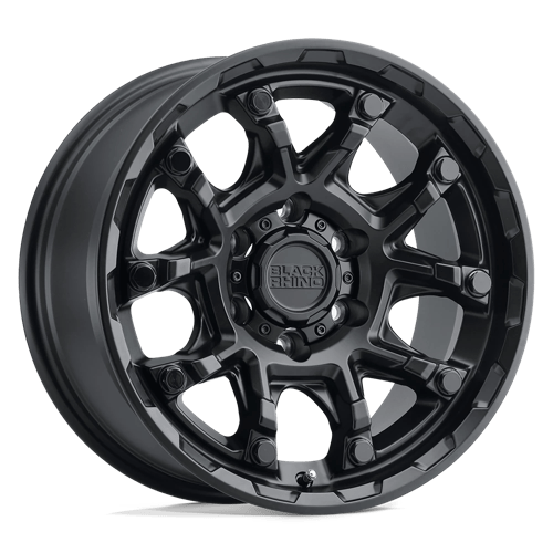 Black Rhino ARK 5X150 20X9 +12 MATTE BLACK W/ GLOSS BLACK BOLTS