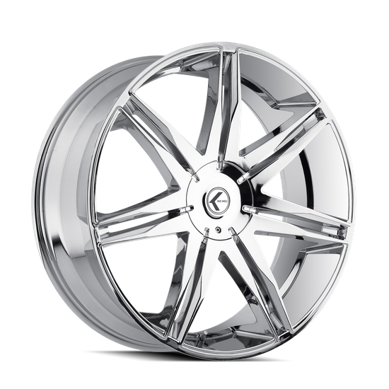 Kraze Epic 143 5x120 22x9.5+18 Chrome