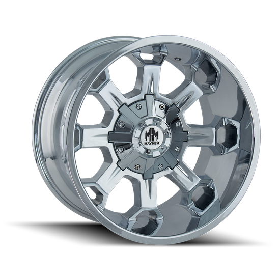 Mayhem Combat 8105 8x165.1/8x170 18x9-12 Chrome