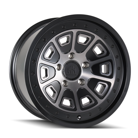 Mayhem Flat Iron 8301 6x135 20x9+0 Matte Black W/Dark Tint