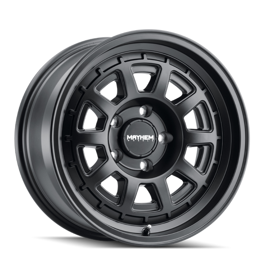 Mayhem Voyager 8303 6x130 17x8+52 Matte Black