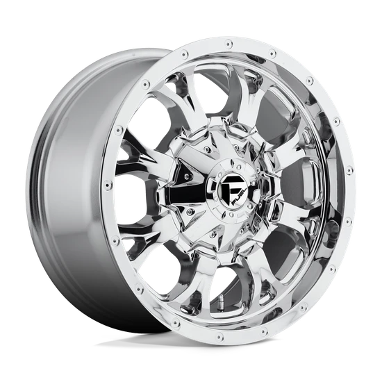 Fuel 1PC D516 KRANK 8X165.1 17X9 +1 CHROME PLATED