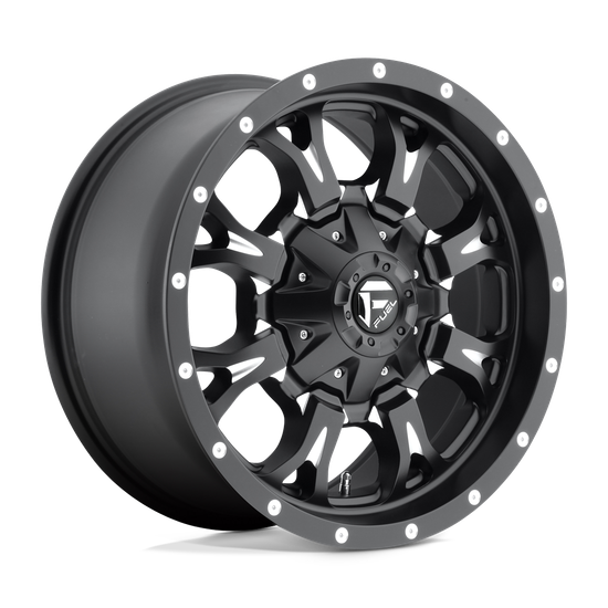 Fuel 1PC D517 KRANK 5X150 20X10 -12 MATTE BLACK MILLED